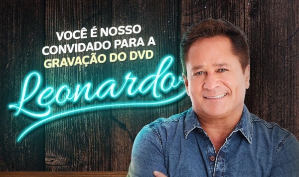 Leonardo grava DVD em São Paulo